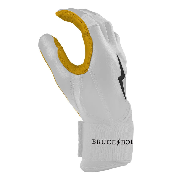 BRUCE BOLT ブルースボルト バッティンググローブ ロングカフ - White