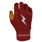 BRUCE BOLT ブルースボルト バッティンググローブ ショートカフ - Maroon