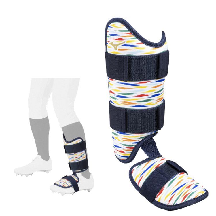 ミズノプロ MizunoPro フットガード 右打者用 BASEBALL DREAM COLOR GRAPHIC 1DJLG028 -マーキング対応
