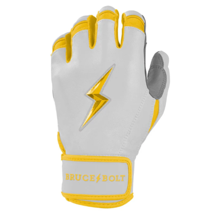 BRUCE BOLT ブルースボルト バッティンググローブ ショートカフ - Yellow