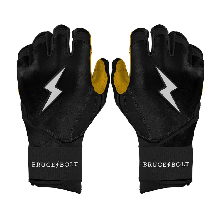 BRUCE BOLT ブルースボルト バッティンググローブ ロングカフ - Black