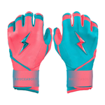 BRUCE BOLT ブルースボルト バッティンググローブ ショートカフ - Pink/Teal