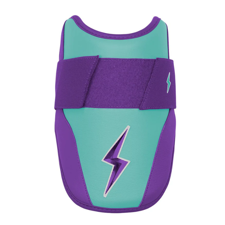 BRUCE BOLT ブルースボルト エルボーガード 硬式軟式兼用 シングルベルト - Teal/Purple