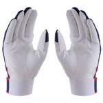 アンダーアーマー UNDER ARMOUR バッティンググローブ Midnight Navy×White×Red 一般 6001310 -刺繍対応