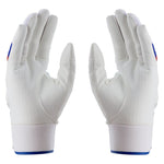 アンダーアーマー UNDER ARMOUR バッティンググローブ White×Team Royal 一般 6001314 -刺繍対応