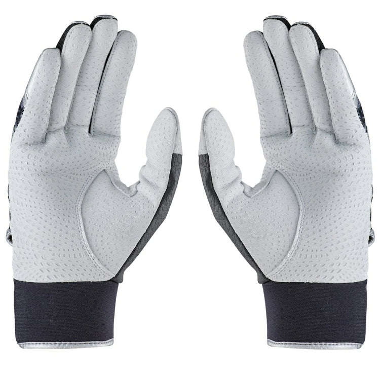 アンダーアーマー UNDER ARMOUR バッティンググローブ Black×Metallic Silver 一般 6012834 -刺繍対応
