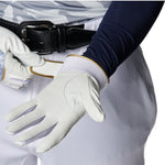アンダーアーマー UNDER ARMOUR バッティンググローブ White×Metallic Gold 一般 6012834 -刺繍対応