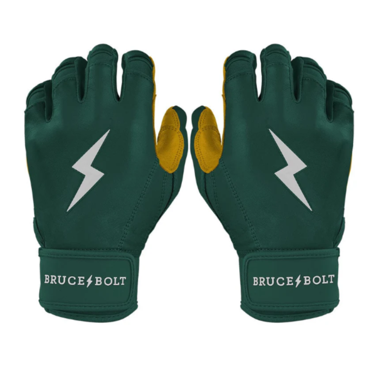 BRUCE BOLT ブルースボルト バッティンググローブ ショートカフ - Green