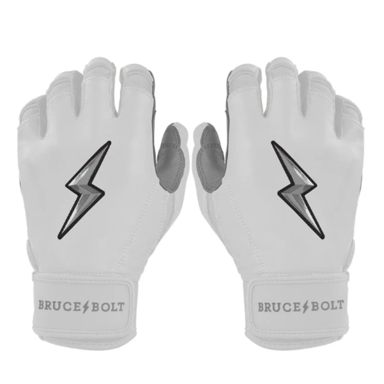 BRUCE BOLT ブルースボルト バッティンググローブ ショートカフ - White