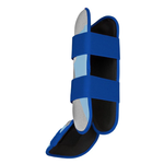 BRUCE BOLT ブルースボルト レッグガード - Silver/Royal Blue