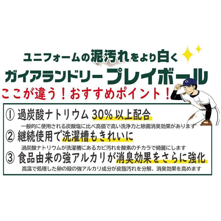 プレイボール 2kg 泥汚れ専用洗剤