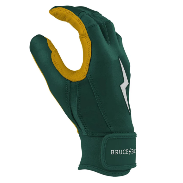 BRUCE BOLT ブルースボルト バッティンググローブ ショートカフ - Green
