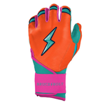 BRUCE BOLT ブルースボルト バッティンググローブ ロングカフ - Aqua/Orange