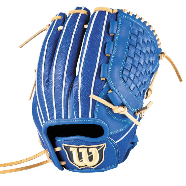 ウィルソン Wilson オールラウンド用グローブ 11インチ ロイヤル×ロイヤルSS ジュニア用 WBW1044 - 刺繍対応