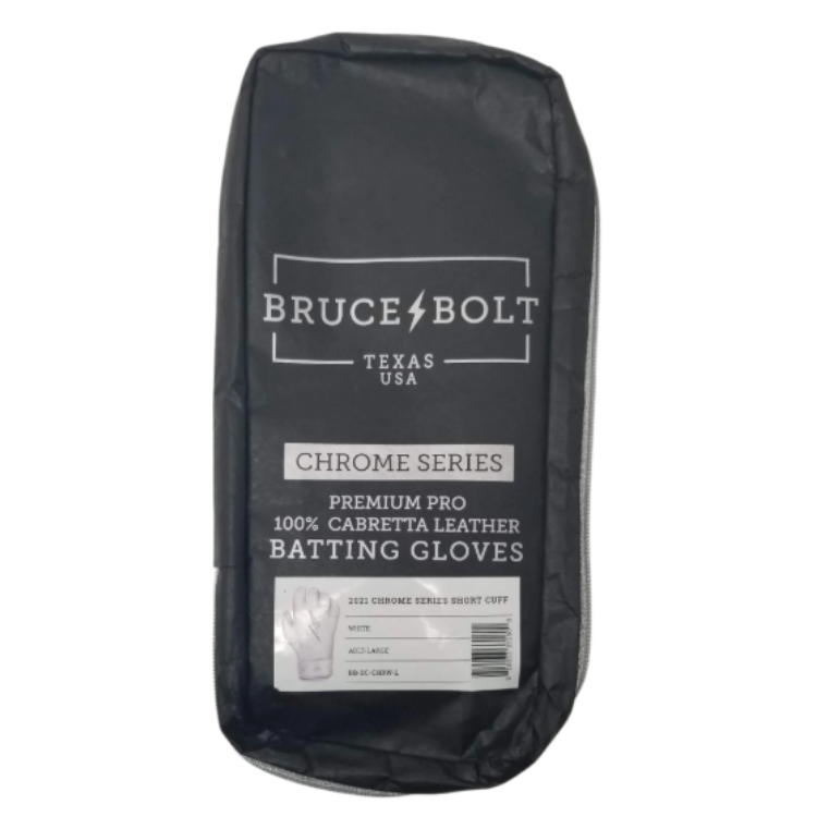 BRUCE BOLT ブルースボルト バッティンググローブ ショートカフ - White