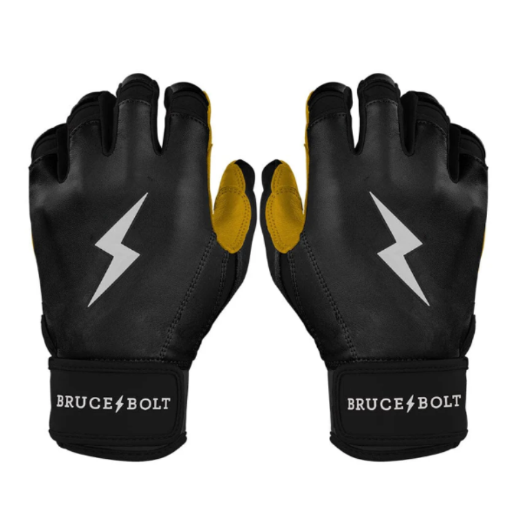 BRUCE BOLT ブルースボルト バッティンググローブ ショートカフ - Black