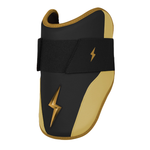 BRUCE BOLT ブルースボルト エルボーガード 硬式軟式兼用 シングルベルト - Black/Gold