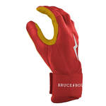 BRUCE BOLT ブルースボルト バッティンググローブ ロングカフ - Red