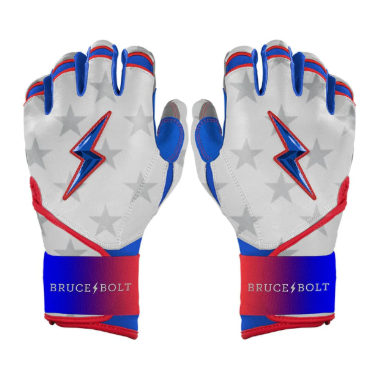 BRUCE BOLT ブルースボルト バッティンググローブ ロングカフ - Stars & Stripes