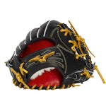 ミズノプロ mizunopro 内野手用グローブ 硬式用グラブ ブラック×コルク サイズ9 大人用 1AJGH35203 - 刺繍対応