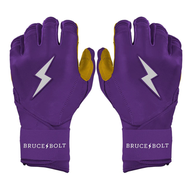 BRUCE BOLT ブルースボルト バッティンググローブ ロングカフ - Purple