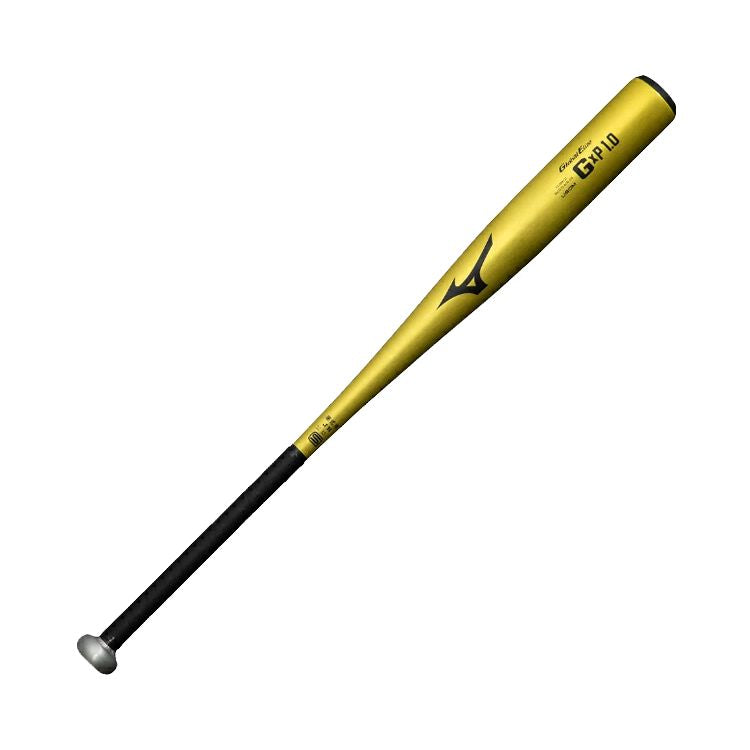 ミズノ mizuno グローバルエリート 硬式用金属バット ゴールド 大人用 1CJMH121