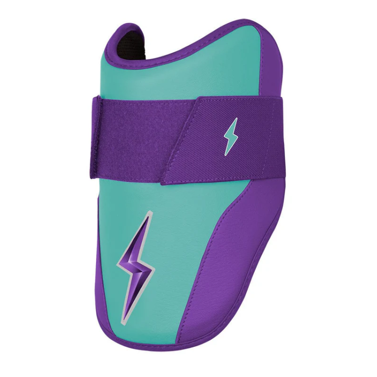BRUCE BOLT ブルースボルト エルボーガード 硬式軟式兼用 シングルベルト - Teal/Purple
