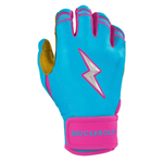BRUCE BOLT ブルースボルト バッティンググローブ ショートカフ - Blue/Pink