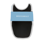 BRUCE BOLT ブルースボルト エルボーガード 硬式軟式兼用 シングルベルト - Grey/Baby Blue