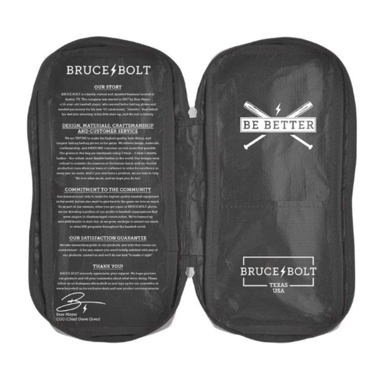 BRUCE BOLT ブルースボルト バッティンググローブ ショートカフ - Navy