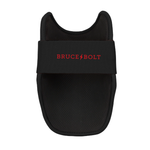 BRUCE BOLT ブルースボルト エルボーガード 硬式軟式兼用 シングルベルト - Black/Red