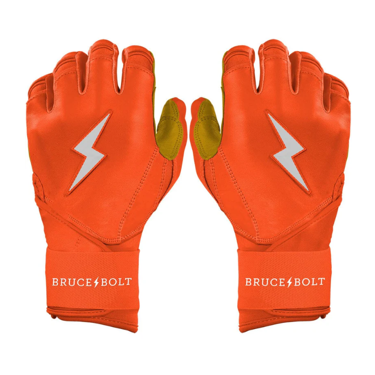 BRUCE BOLT ブルースボルト バッティンググローブ ロングカフ - Orange