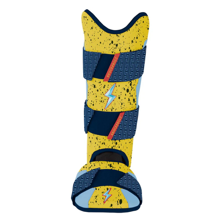 BRUCE BOLT ブルースボルト レッグガード - Yellow/Navy