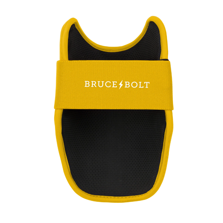 BRUCE BOLT ブルースボルト エルボーガード 硬式軟式兼用 シングルベルト - Original Yellow