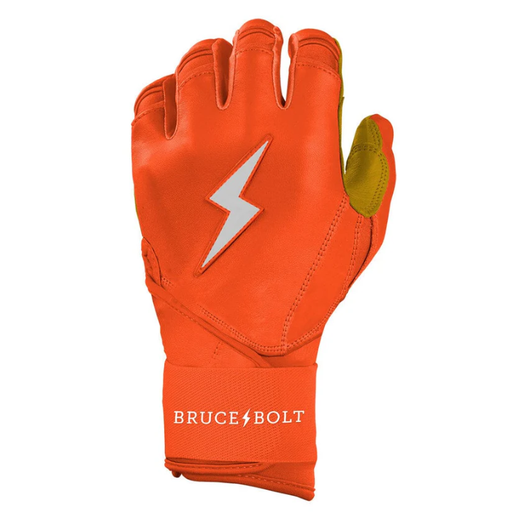 BRUCE BOLT ブルースボルト バッティンググローブ ロングカフ - Orange