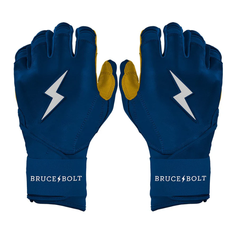 BRUCE BOLT ブルースボルト バッティンググローブ ロングカフ - Navy