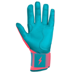 BRUCE BOLT ブルースボルト バッティンググローブ ショートカフ - Pink/Teal