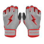 BRUCE BOLT ブルースボルト バッティンググローブ ショートカフ - Red