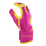 BRUCE BOLT ブルースボルト バッティンググローブ ロングカフ - Pink/Yellow
