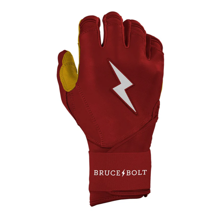 BRUCE BOLT ブルースボルト バッティンググローブ ロングカフ - Maroon