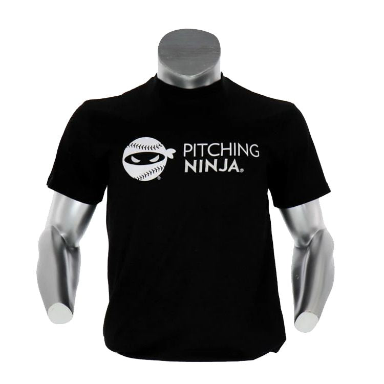 ピッチングニンジャ Tシャツ ブラック 大人 OT0124SS0002 -刺繍対応