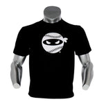ピッチングニンジャ Tシャツ ブラック 大人 OT0124SS0001 -刺繍対応