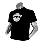 ピッチングニンジャ Tシャツ ブラック 大人 OT0124SS0001 -刺繍対応