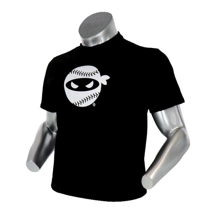 ピッチングニンジャ Tシャツ ブラック 大人 OT0124SS0001 -刺繍対応