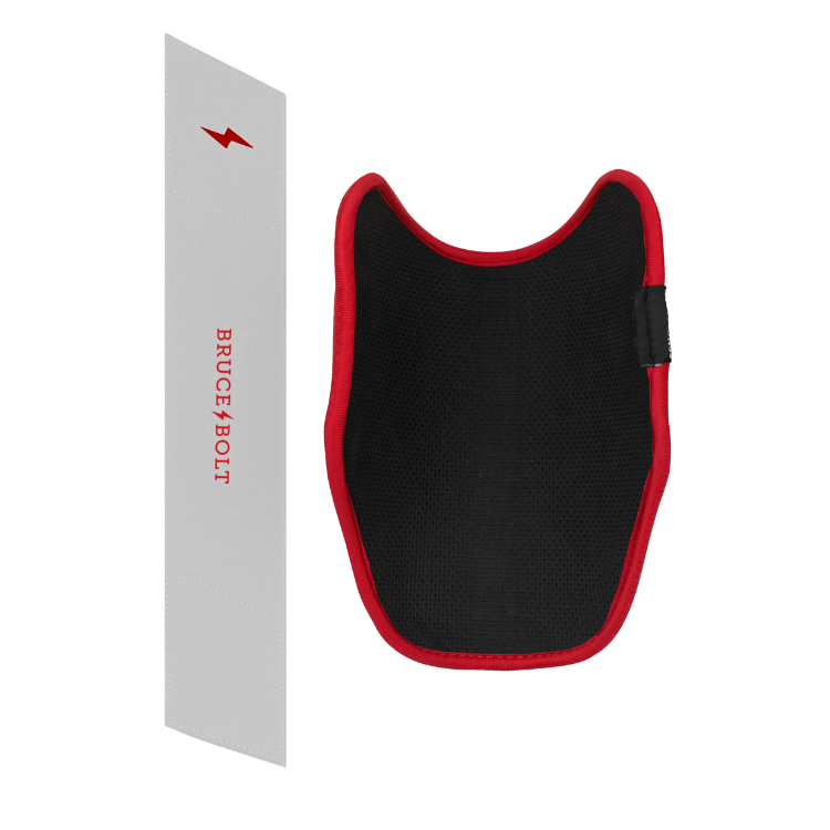 BRUCE BOLT ブルースボルト エルボーガード 硬式軟式兼用 シングルベルト - Red, White & Blue