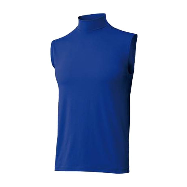 ゼット ZETT アンダーシャツ ノースリーブ ロイヤルブルー 大人 BO7920 -刺繍対応