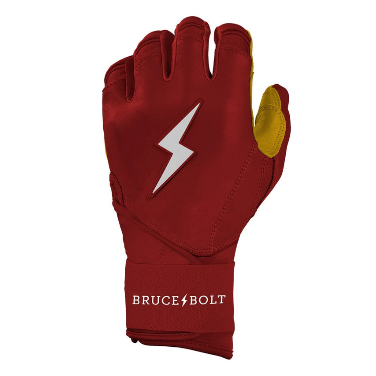 BRUCE BOLT ブルースボルト バッティンググローブ ロングカフ - Maroon