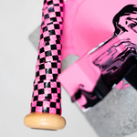Naked Grips ネイキッドグリップス 野球 グリップテープ - NEON PINK & BLACK CHECKERS