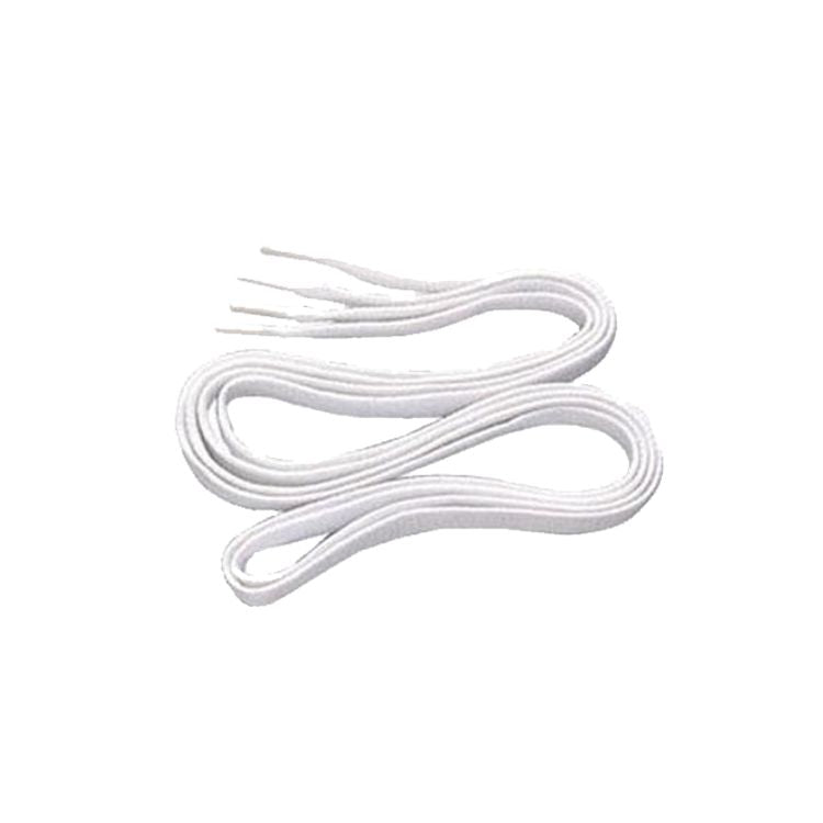 ミズノ mizuno 靴紐 平紐タイプ 100cm ホワイト 2ZK460