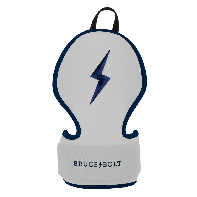 BRUCE BOLT ブルースボルト ハンドガード 硬式軟式兼用 - Chrome Navy